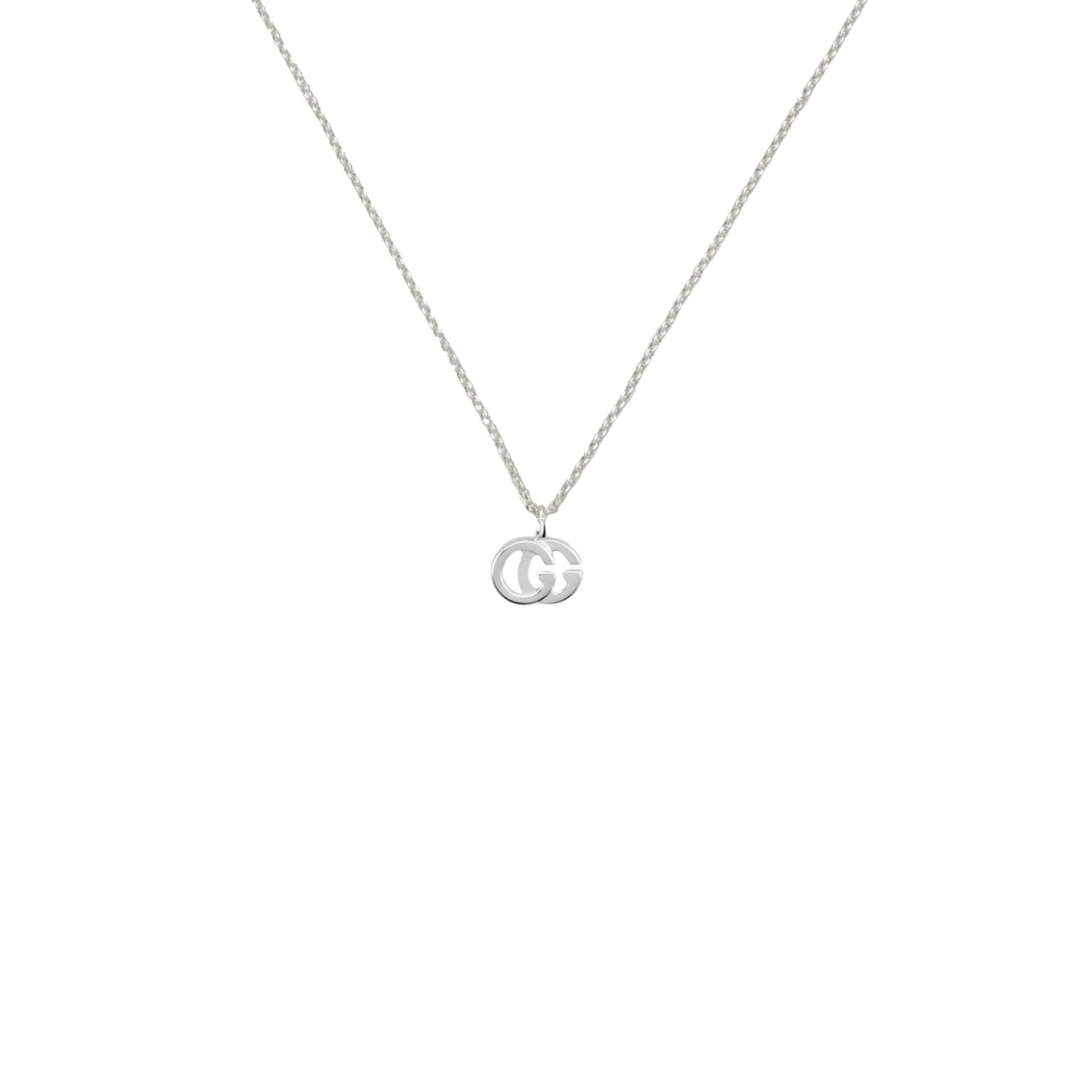 GUCCI GG RUNNING DIAMOIND NECKLACE 687118J85029000 GUCCI GG RUNNING DIAMOIND NECKLACE 687118J85029000